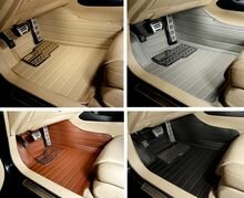 кожаные коврики в автомобиль (КОЖА LUX 3D)