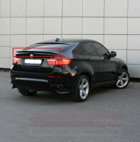 Лип спойлер задней двери BMW X6 E71 Lumma Style